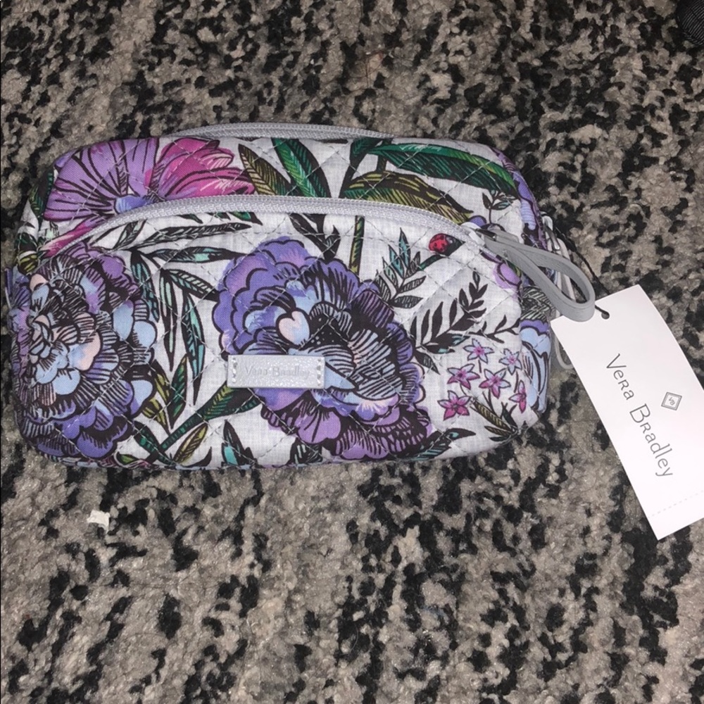 Vera Bradley Mini Cosmetic Lavender Meadow